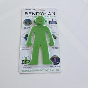 Bendyman Flashlight, Phone Stand, Device Holder